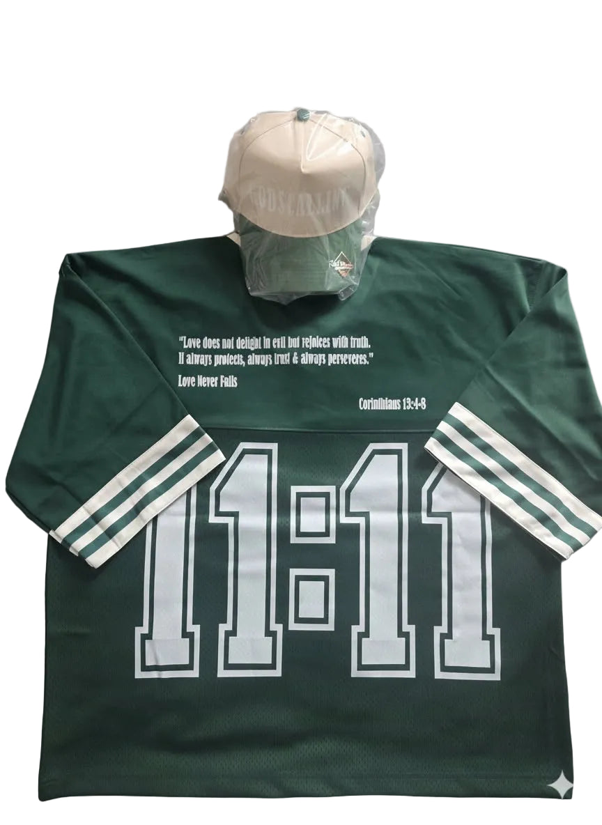 GREEN 11:11 JERSEY