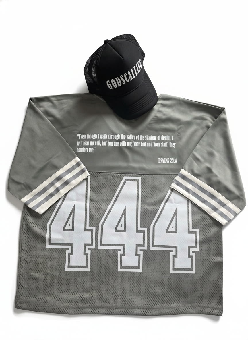 GREY 444 JERSEY