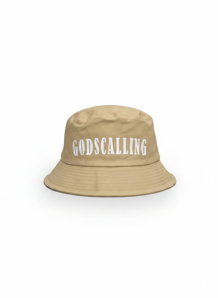KHAKI & WHITE BUCKET
